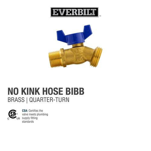 Hose Bibb Valve Brass MIP 1/2 in.