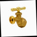 Brass No-Kink Hose Bibb Valve 3/4 in. x 3/4 in. FIP x MHT