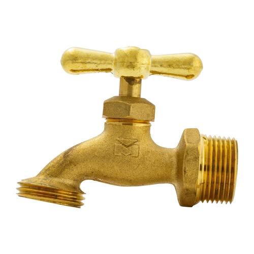 Hose Bibb Brass MIP 3/4 in.