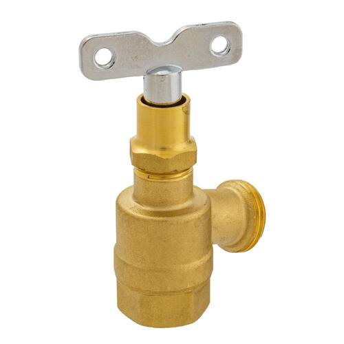 Garden Valve Brass Bent Nose 3/4 in. Loose Key