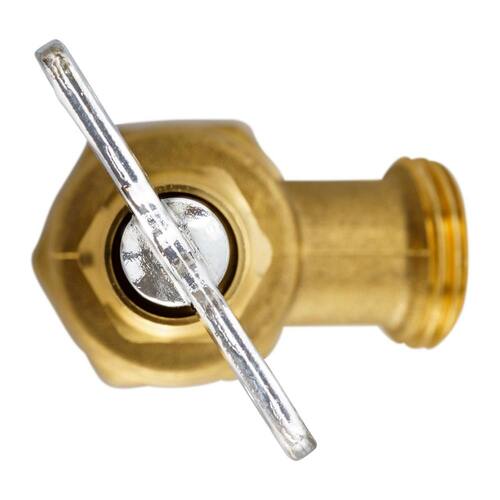 Garden Valve Brass FPT x MHT Bent Nose Loose Key 1 in.