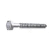 Lag Bolt 1/4 in. x 2-1/2 in. Hex Head Zinc Plated (100-Pack)