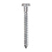 Lag Bolt 1/4 in. x 2-1/2 in. Hex Head Zinc Plated (100-Pack) 2