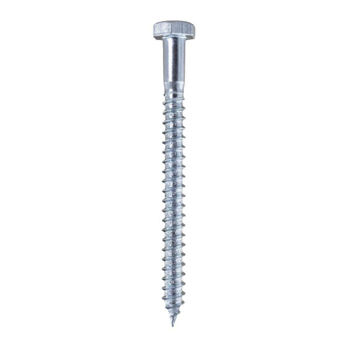 Lag Bolt 1/4 in. x 3-1/2 in. Hex Head Zinc Plated (100-Pack) 2