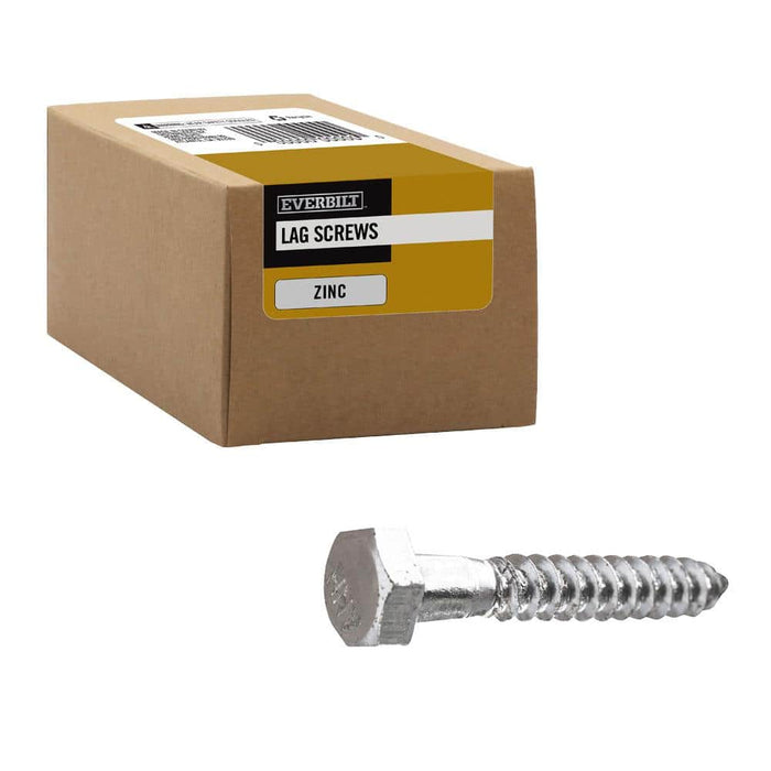 Lag Bolt 5/16 in. x 2 in. Hex Head Zinc Plated (50-Pack) 5