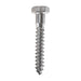 Lag Bolt 5/16 in. x 2 in. Hex Head Zinc Plated (50-Pack) 2
