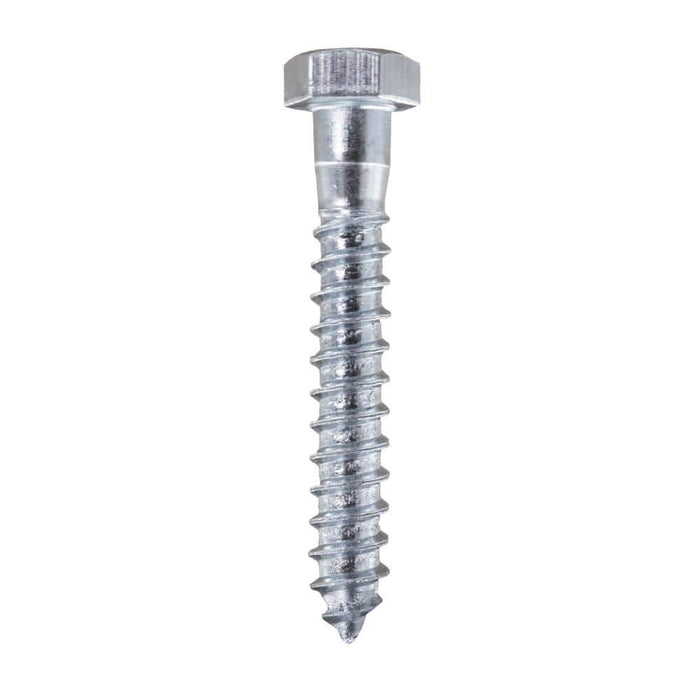 Lag Bolt 3/8 in. x 3 in. Hex Head Zinc Plated (25-Pack) 4