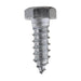 Lag Bolt 1/2 in. x 1-1/2 in. Hex Head Zinc Plated (25-Pack) 2