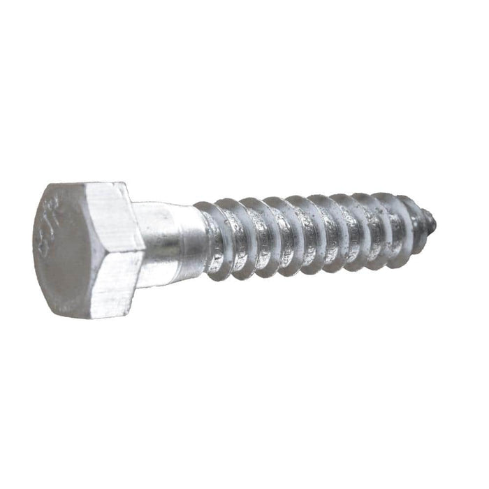 Lag Bolt 1/2 in. x 2-1/2 in. Hex Head Zinc Plated (25-Pack)
