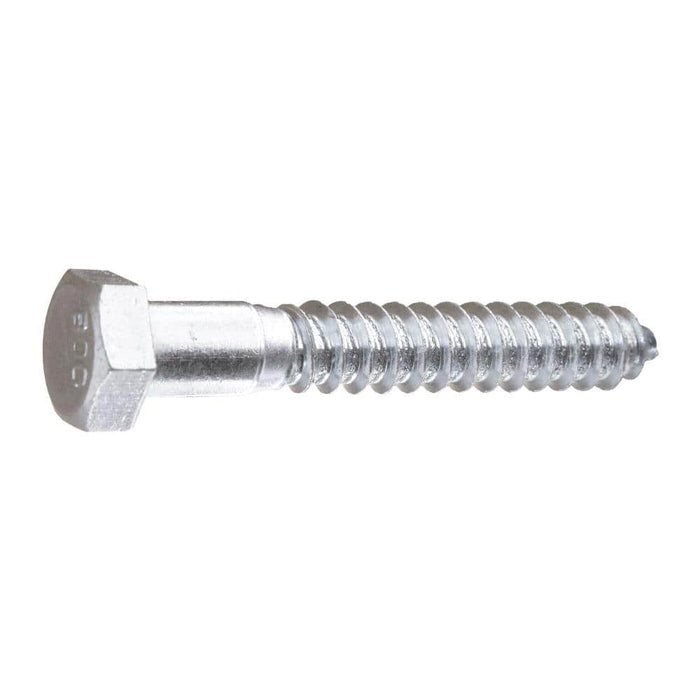Lag Bolt 1/2 in. x 3-1/2 in. Hex Head Zinc Plated (25-Pack)