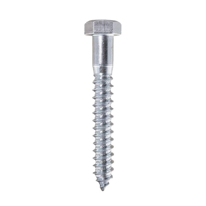 Lag Bolt 1/2 in. x 3-1/2 in. Hex Head Zinc Plated (25-Pack) 2
