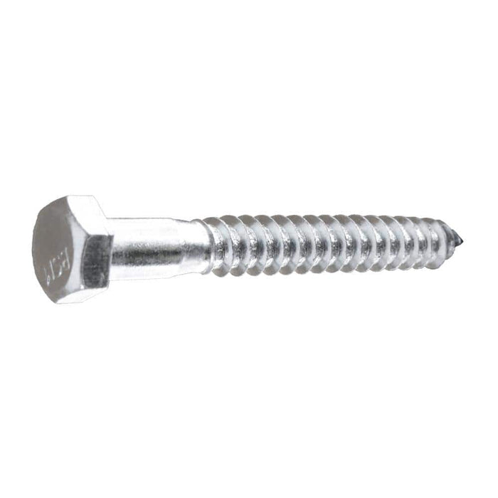 Lag Bolt 1/2 in. x 4 in. Hex Head Zinc Plated (25-Pack)