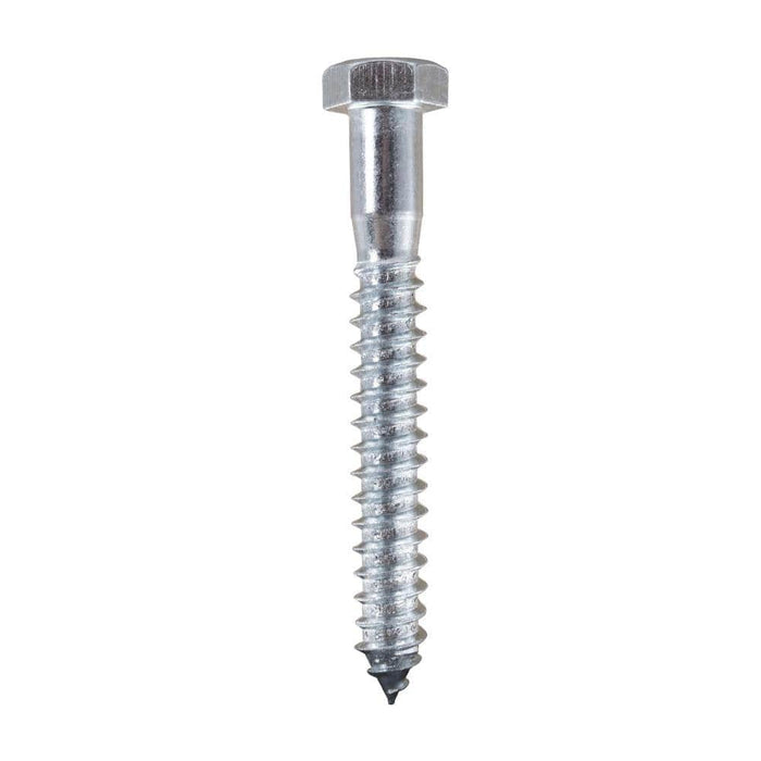 Lag Bolt 1/2 in. x 4 in. Hex Head Zinc Plated (25-Pack) 2