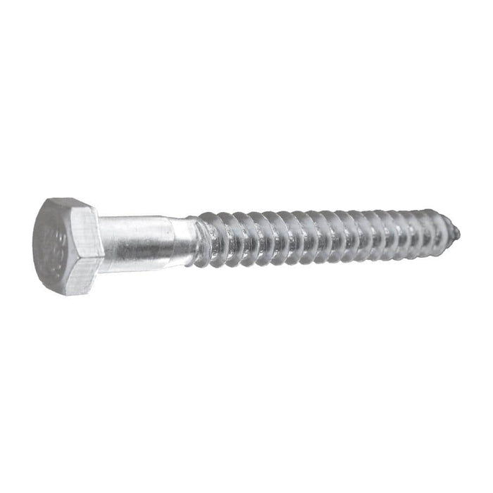 Lag Bolt 1/2 in. x 4-1/2 in. Hex Head Zinc Plated (25-Pack)