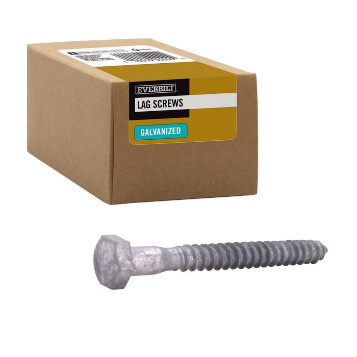 Lag Bolt 5/16 in. x 3 in. Hex Head Galvanized (25-Pack)