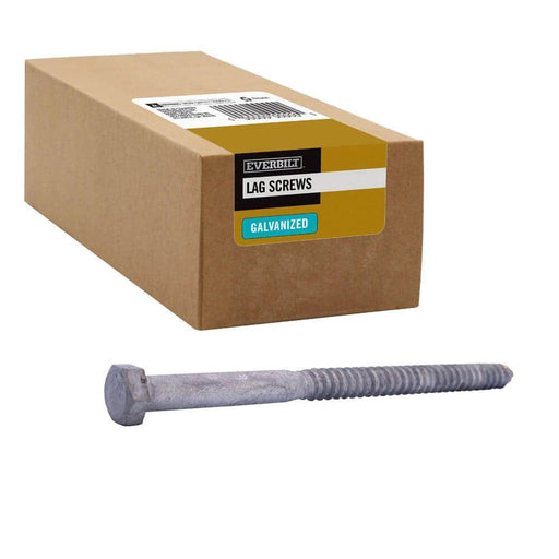 Lag Bolt 1/2 in. x 8 in. Hex Head Galvanized (25-Pack)