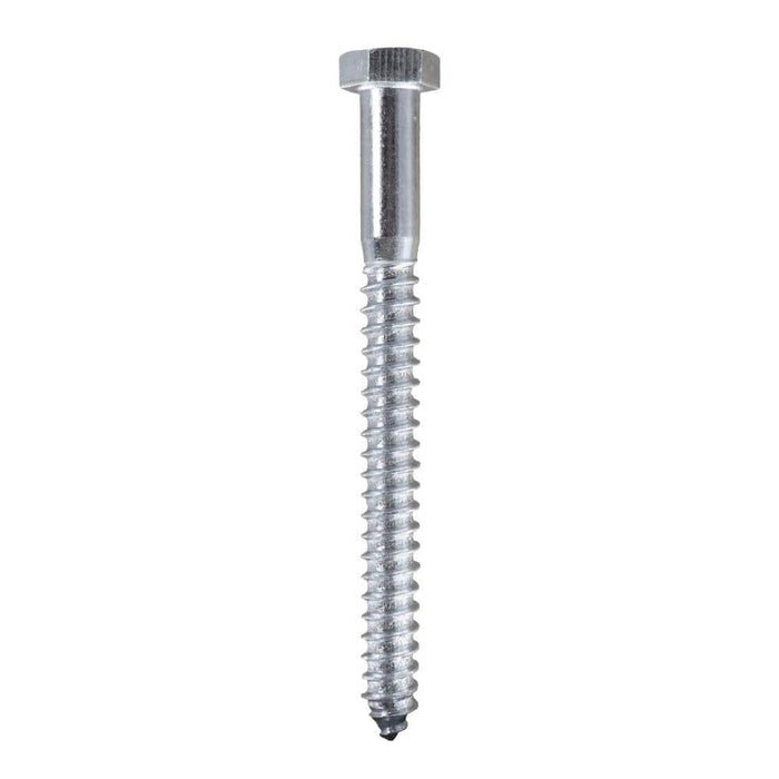 Lag Bolt 1/2 in. x 5-1/2 in. Hex Head Zinc Plated (25-Pack) 2