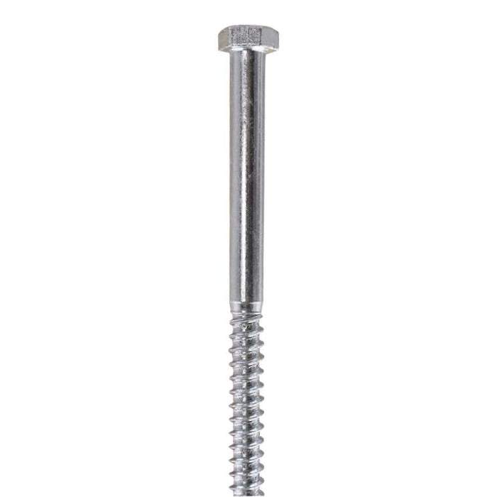 Lag Bolt 3/8 in. x 8 in. Hex Head Zinc Plated (25-Pack) 2