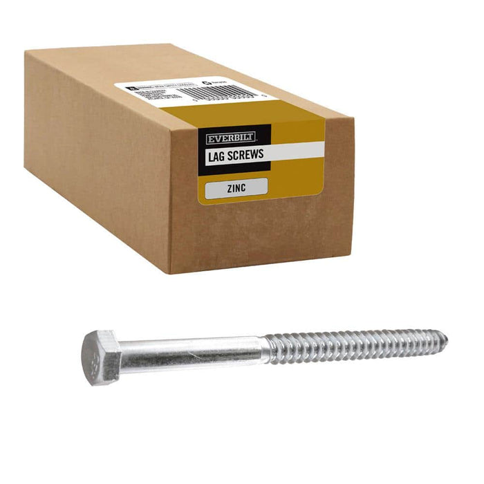 Lag Bolt 1/2 in. x 7 in. Hex Head Zinc Plated (15-Pack) 5