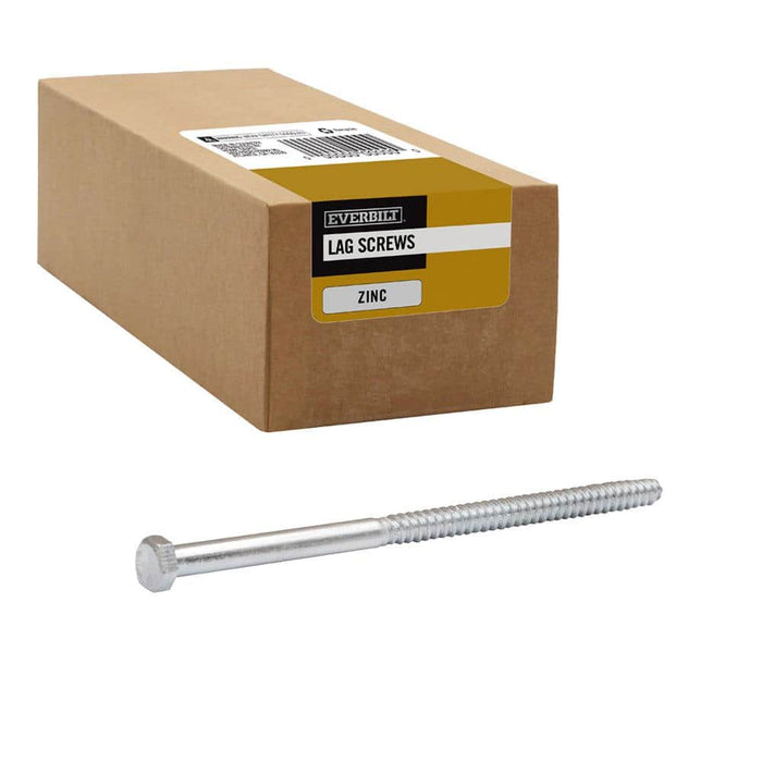 Lag Bolt 1/2 in. x 10 in. Hex Head Zinc Plated (10-Pack) 5