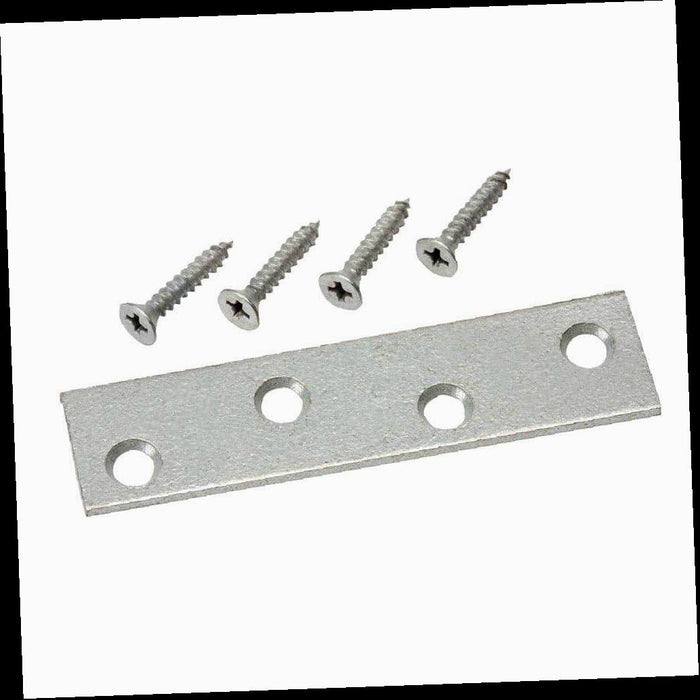 Mending Plate Galvanized 4 in. (2-Pack)