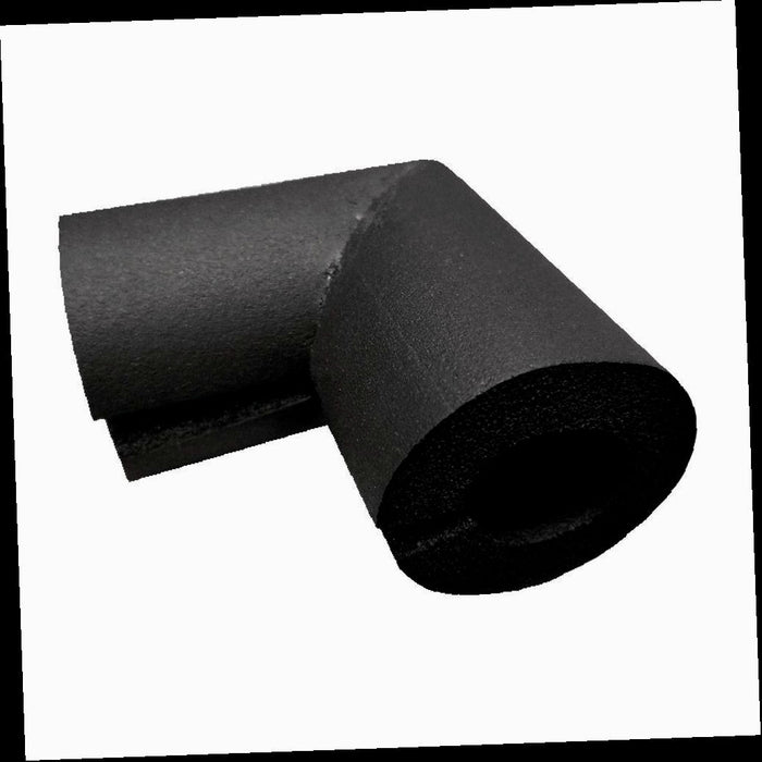 Pipe Insulation Rubber 1/2 in. Pre-Slit Elbow