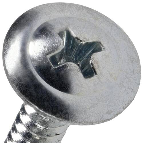 Sheet Metal Screws #8 1-1/4 in Truss Head Phillips Zinc Plated (147-Pack)