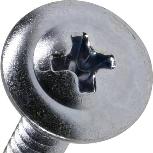 Sheet Metal Screws #8 2 in Truss Head Phillips Zinc Plated (109-Pack)