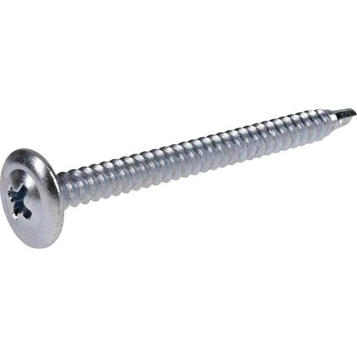 Sheet Metal Screws #8 2 in Truss Head Phillips Zinc Plated (109-Pack)