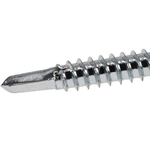 Sheet Metal Screws #10 1 in Pan Head Phillips Zinc Plated (147-Pack)