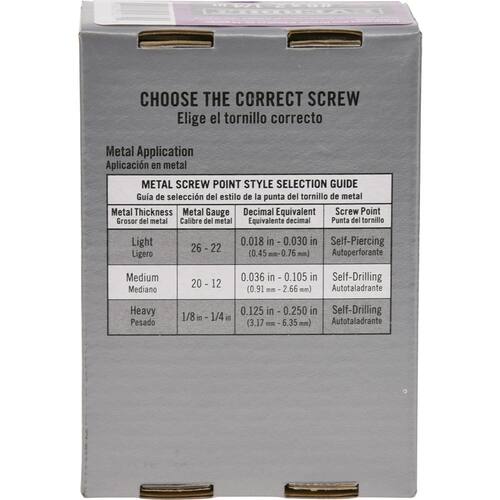 Trim Screw 2-1/4 in. Square Bugle-Head Self-Drilling 180-Piece 1 lb.-Box