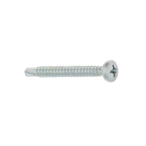 Sheet Metal Screw Phillips Pan Head Zinc Plated 1-1/2 in. x #8 50-Pack