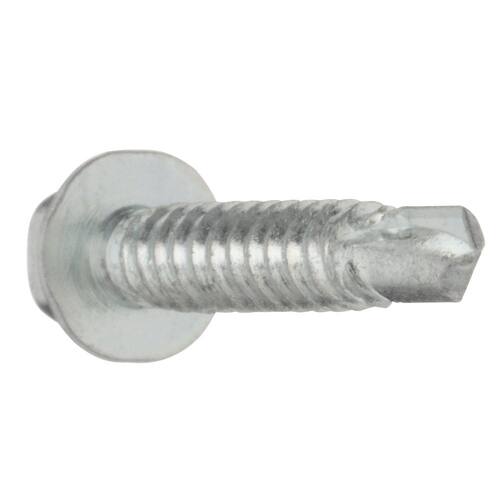 Sheet Metal Screw Zinc Plated Hex Head 1-1/4 in. (50-Pack)