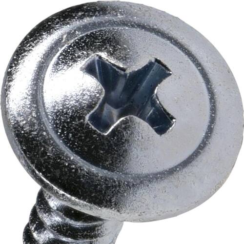 Sheet Metal Screws #8 3/4 in Truss Head Phillips Zinc Plated (215-Pack)