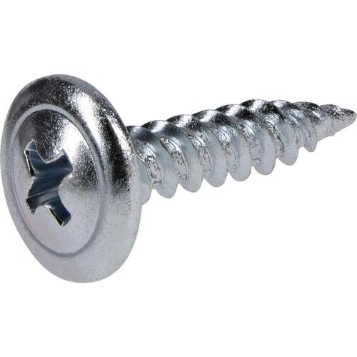 Sheet Metal Screws #8 3/4 in Truss Head Phillips Zinc Plated (215-Pack)