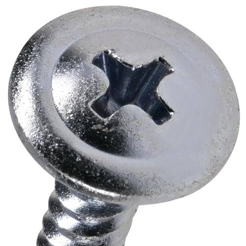 Sheet Metal Screws #8 1-1/4 in Truss Head Phillips Zinc Plated (150-Pack)