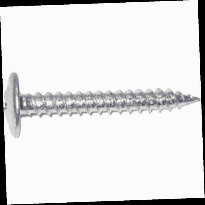Steel Screws 8 x 1-1/2 in. Modified Truss-Head Phillips Sharp-Point Zinc-Plated 1 lb. (131-Pack)