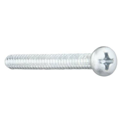 Sheet Metal Screws #8 2 in Pan Head Phillips Zinc Plated (5-Pack)