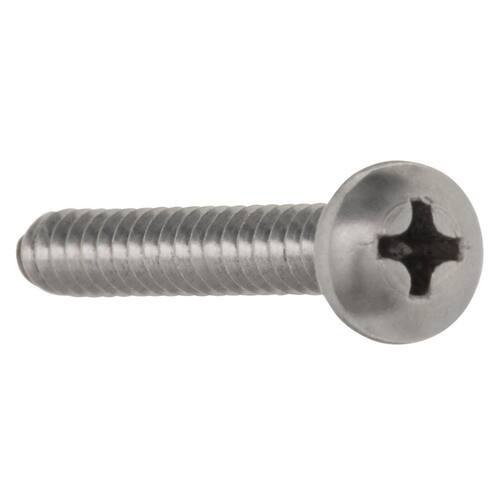 Sheet Metal Screws #10 1-1/2 in Pan Head Phillips Stainless (20-Pack)