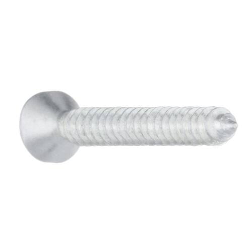 Sheet Metal Screws #8 1-1/2 in Flat Head Phillips Zinc Plated (100-Pack)