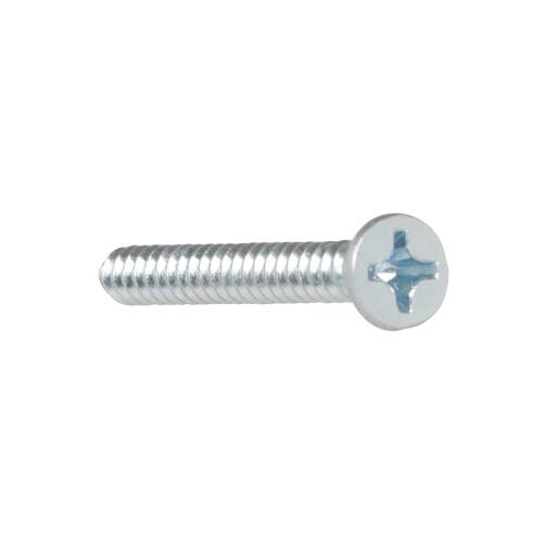 Sheet Metal Screw Phillips Flat Head Zinc Plated  #12 x 2 in. (50-Pack)