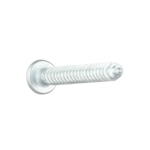 Sheet Metal Screws #8 1 in Pan Head Phillips Zinc Plated (100-Pack)