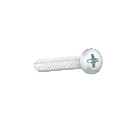 Sheet Metal Screw Phillips Pan Head Zinc Plated 1-1/4 in. x 8 100-Pack