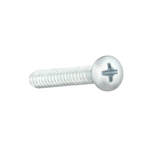 Sheet Metal Screw Phillips Pan Head Zinc Plated #10 x 1-1/4 in. (100-Pack)