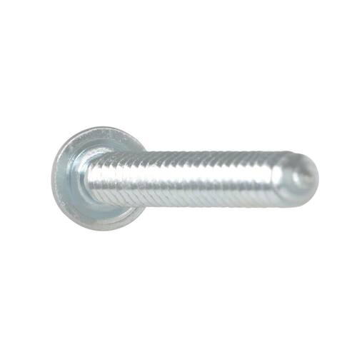 Sheet Metal Screw Slotted Hex Head Zinc Plated 2-1/2 in. (25-Pack)