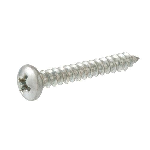 Sheet Metal Screws #7 3 in Pan Head Phillips Zinc Plated (25-Pack)