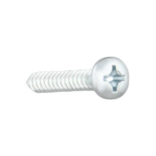 Sheet Metal Screws #12 1-1/2 in Pan Head Phillips Zinc Plated (25-Pack)