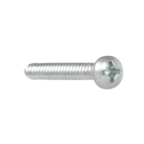 Sheet Metal Screws #12 2 in Pan Head Phillips Zinc Plated (25-Pack)