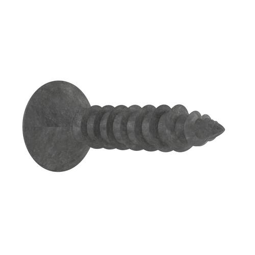 Cabinet Hinge Screw Flat-Head Phillips Oil-Rubbed Bronze (10-Piece per Pack)