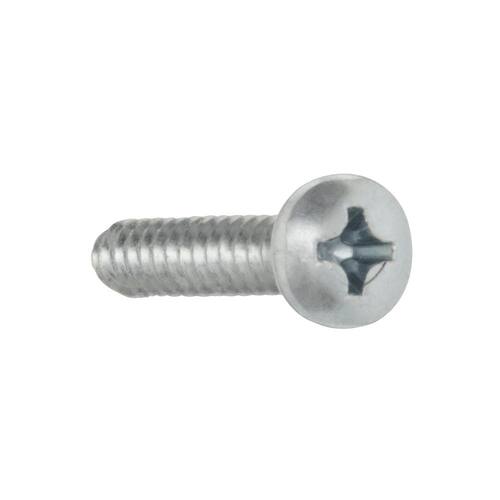 Sheet Metal Screws #8 1 in Pan Head Phillips Zinc Plated (10-Pack)